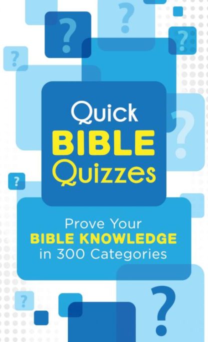 9781636096032 Quick Bible Quizzes