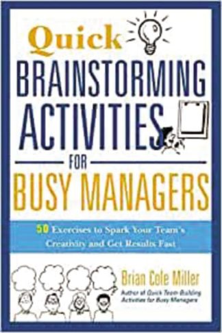 9780814417928 Quick Brainstorming Activities For Busy Managers
