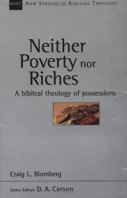 9780830826070 Neither Poverty Nor Riches