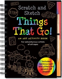 9781441303394 Scratch And Sketch Things That Go
