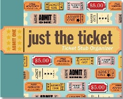9781441303509 Just The Ticket Ticket Stub Organizer