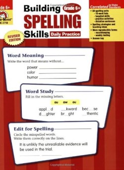 9781557998446 Building Spelling Skills 6 (Teacher's Guide)