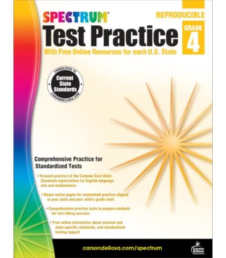 9781620575963 Spectrum Test Practice Grade 4