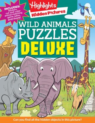 9781639620753 Wild Animals Puzzles Deluxe