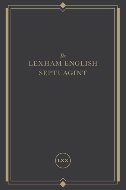 9781683593447 Lexham English Septuagint A New Translation