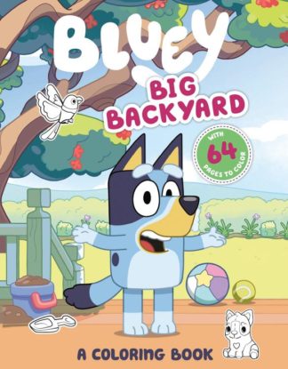9780593224588 Bluey Big Backyard A Coloring Book