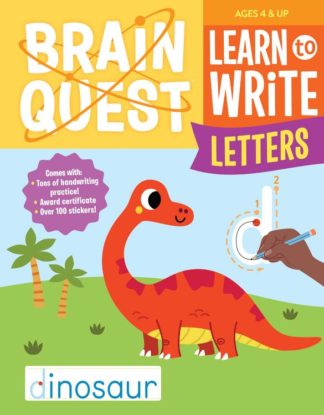 9781523516001 Brain Quest Learn To Write Letters