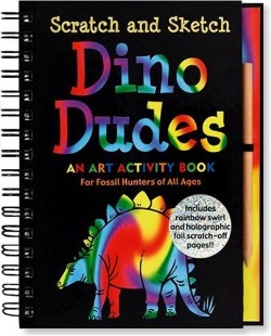 9781593599737 Scratch And Sketch Dino Dudes