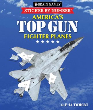 9781639382965 Sticker By Number Amiericas Top Gun Fighter Planes
