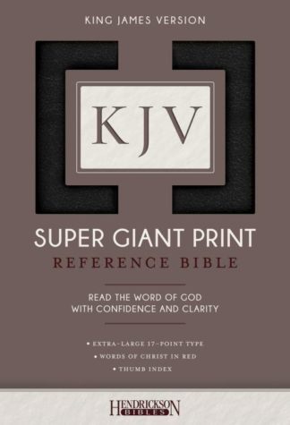 9781683070207 Super Giant Print Reference Bible