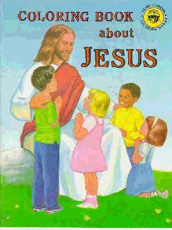 9780899426709 Coloring Book About Jesus