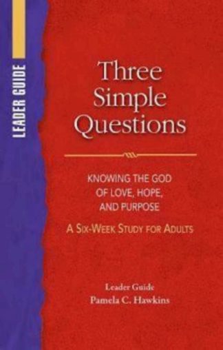 9781426742637 3 Simple Questions Adult Leader Guide (Teacher's Guide)
