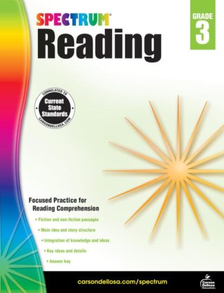 9781483812168 Spectrum Reading Workbook Grade 3