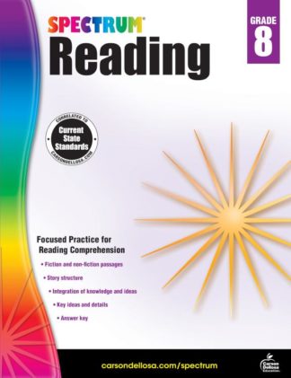 9781483812212 Spectrum Reading Workbook Grade 8