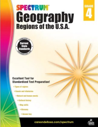 9781483813011 Spectrum Geography Grade 4