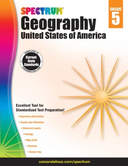 9781483813028 Spectrum Geography Grade 5