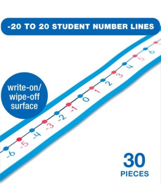 9781483816951 -20 To 20 Student Number Lines