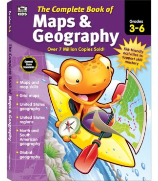 9781483826882 Complete Book Of Maps And Geography Grades 3-6