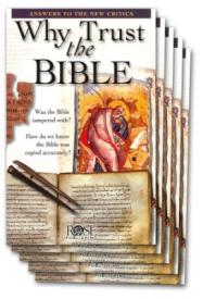 9781596361409 Why Trust The Bible Pamphlet 5 Pack