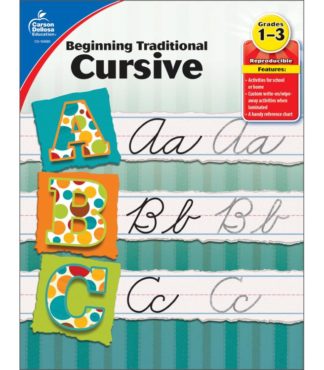 9781620570357 Beginning Traditional Cursive Grades 1-3