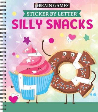 9781639382323 Sticker By Letter Silly Snacks