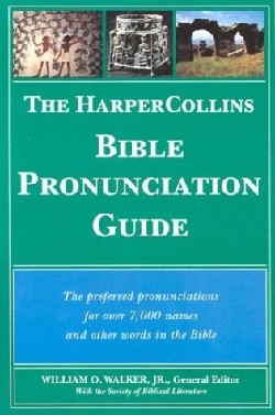 9780060689629 HarperCollins Bible Pronunciation Guide