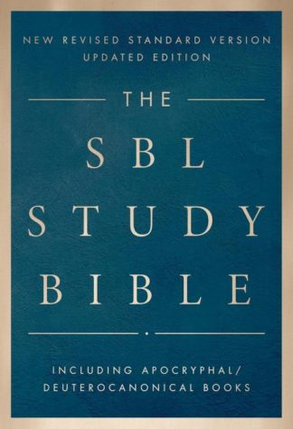 9780062969439 SBL Study Bible Including Apocryphal Deuteroncanonical Books