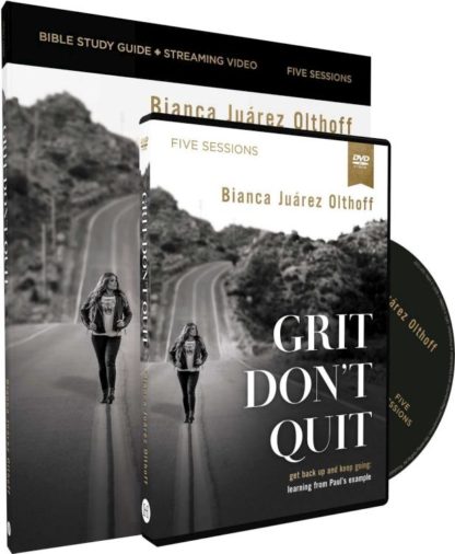 9780310162582 Grit Dont Quit Study Guide With DVD (Student/Study Guide)