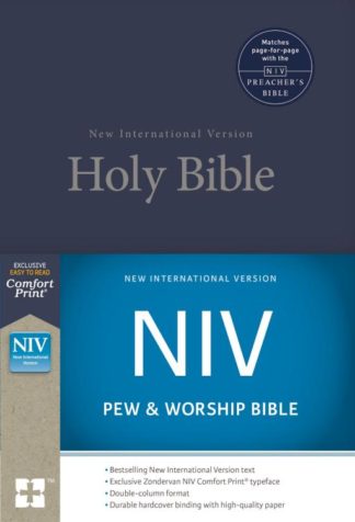 9780310446279 Pew And Worship Bible Comfort Print