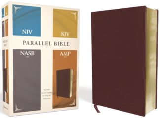 9780310446682 NIV KJV NASB Amplified Parallel Bible