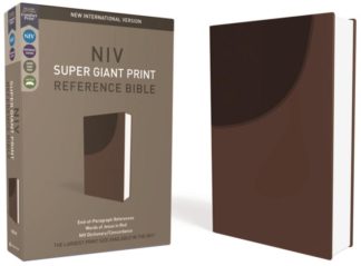 9780310449379 Super Giant Print Reference Bible Comfort Print