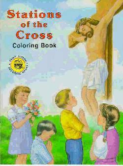 9780899426891 Stations Of The Cross Coloring Book
