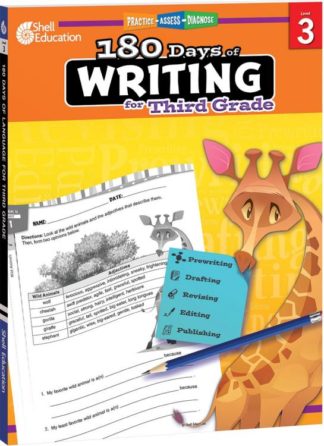 9781425815264 180 Days Of Writing For Third Grade