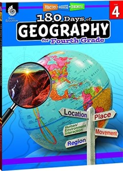 9781425833053 180 Days Of Geography For Fourth Grade