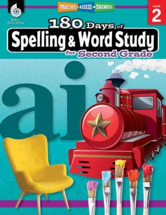 9781425833107 180 Days Of Spelling And Word Study For Second Grade