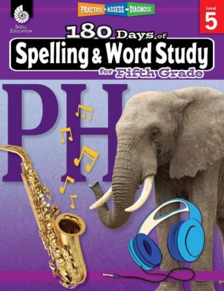 9781425833138 180 Days Of Spelling And Word Study For Fifth Grade