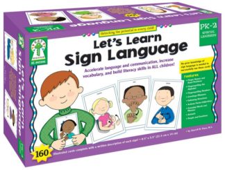 9781620576496 Lets Learn Sign Language Grades PK-2