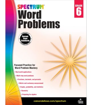 9781624427329 Word Problems Grade 6