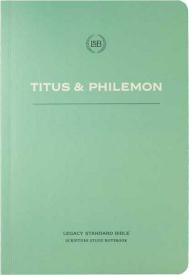 9781636641386 Scripture Study Notebook Titus And Philemon