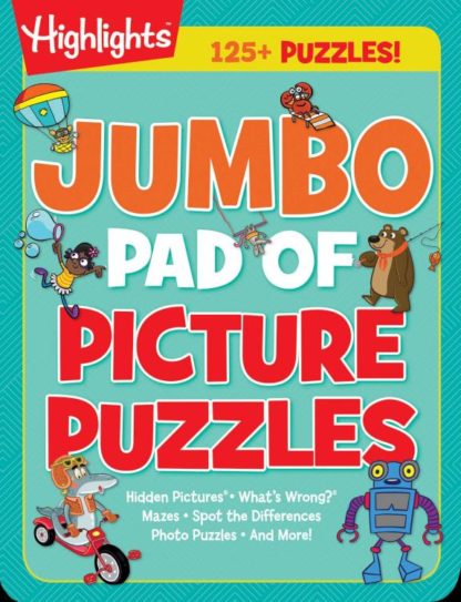 9781684372478 Jumbo Pad Of Picture Puzzles
