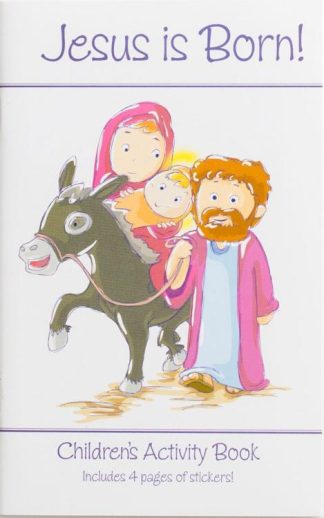 0081983431272 Jesus Is Born Childrens Activity Book