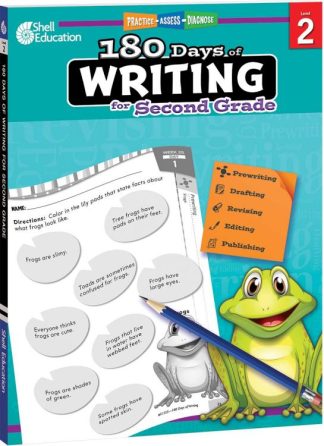 9781425815257 180 Days Of Writing For Second Grade