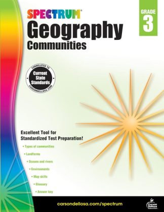 9781483813004 Spectrum Geography Grade 3