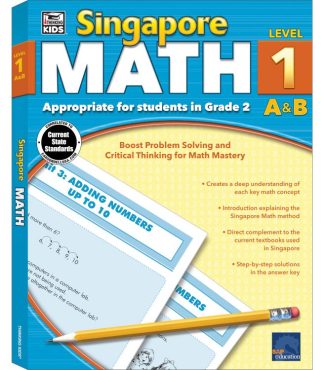 9781483813189 Singapore Math Grade 2 Level 1 A And B
