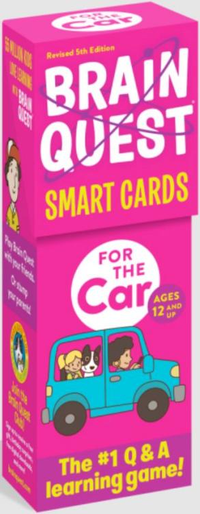 9781523517329 Brain Quest For The Car Smart Cards 5th Edition (Revised)
