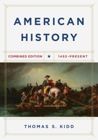 9781535982269 American History Combined Edition 1492-Present