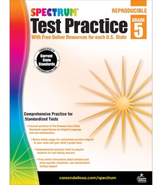 9781620575970 Spectrum Test Practice Grade 5