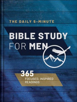 9781636097275 Daily 5 Minute Bible Study For Men