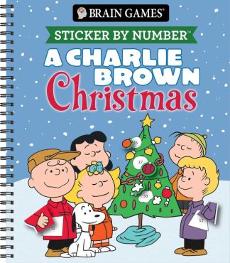 9781639383283 Sticker By Number A Charlie Brown Christmas