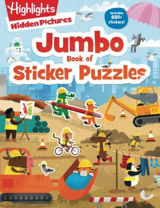 9781644726785 Jumbo Book Of Sticker Puzzles